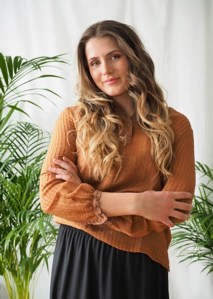 Bilde av AJ117 - Milou Shirt - Oak Buff