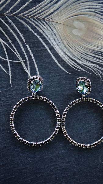 Bilde av Caprice Decadent - Hoops Black Diamond  - 