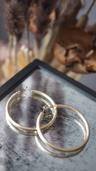 Bilde av Nectar - Golden Glitter Hoops